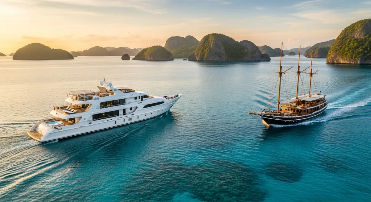 Phinisi vs Liveaboard in Raja Ampat — Which Suits You?