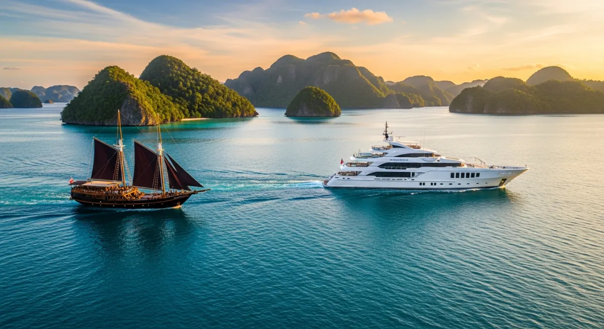 Phinisi vs Modern Yacht in Raja Ampat — 2027 Comparison