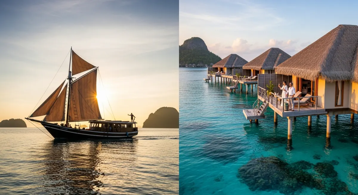Phinisi vs Resort in Raja Ampat — A Diver's 2027 Comparison