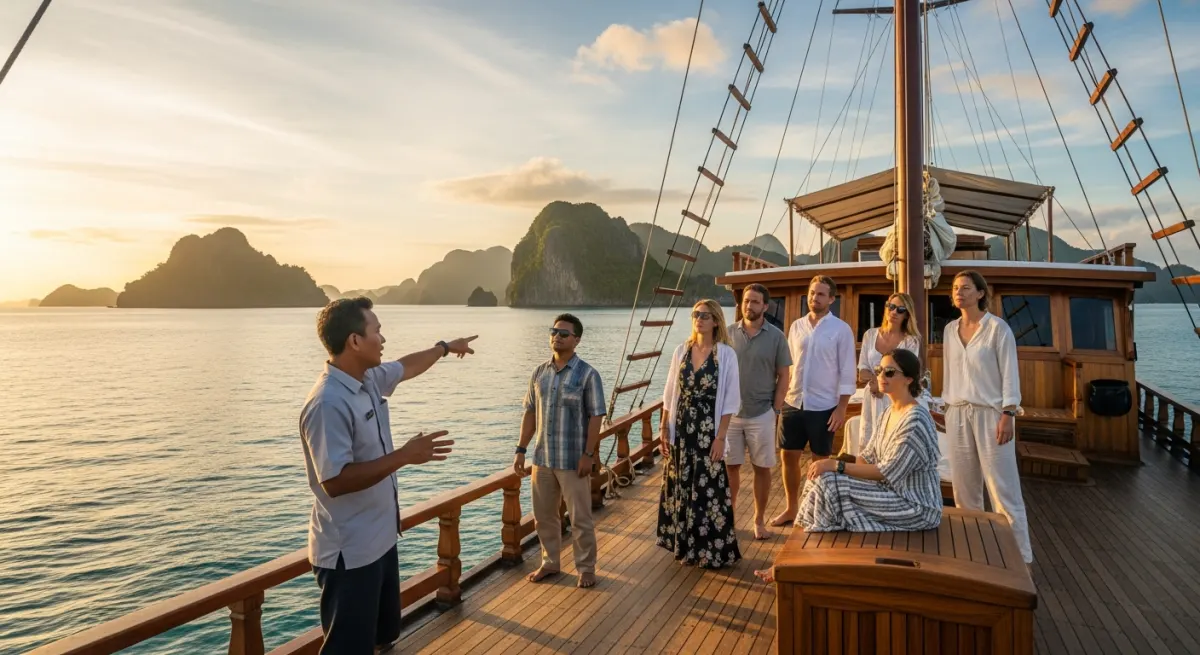 Phinisi Crew Explained — Chef, Dive Master & Ratios 2027