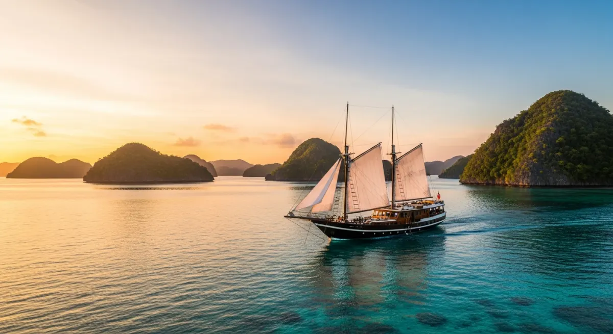 Private Phinisi Charter Raja Ampat — Your Boat, Your Route